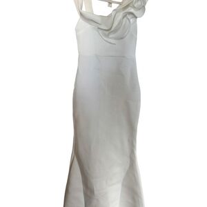 Elegant White Evening Dress